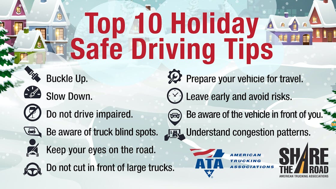 S.C. Holiday Driving Tips