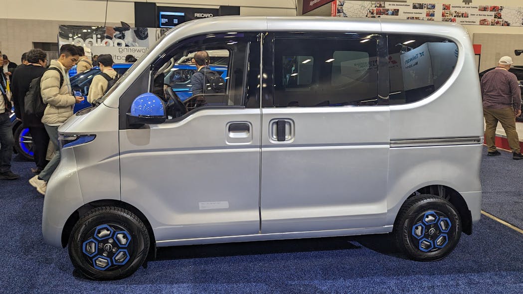 The Indigo Flow Cargo is one of two Indigo Technologies last-mile electric delivery vans it plans to begin producing later this year.