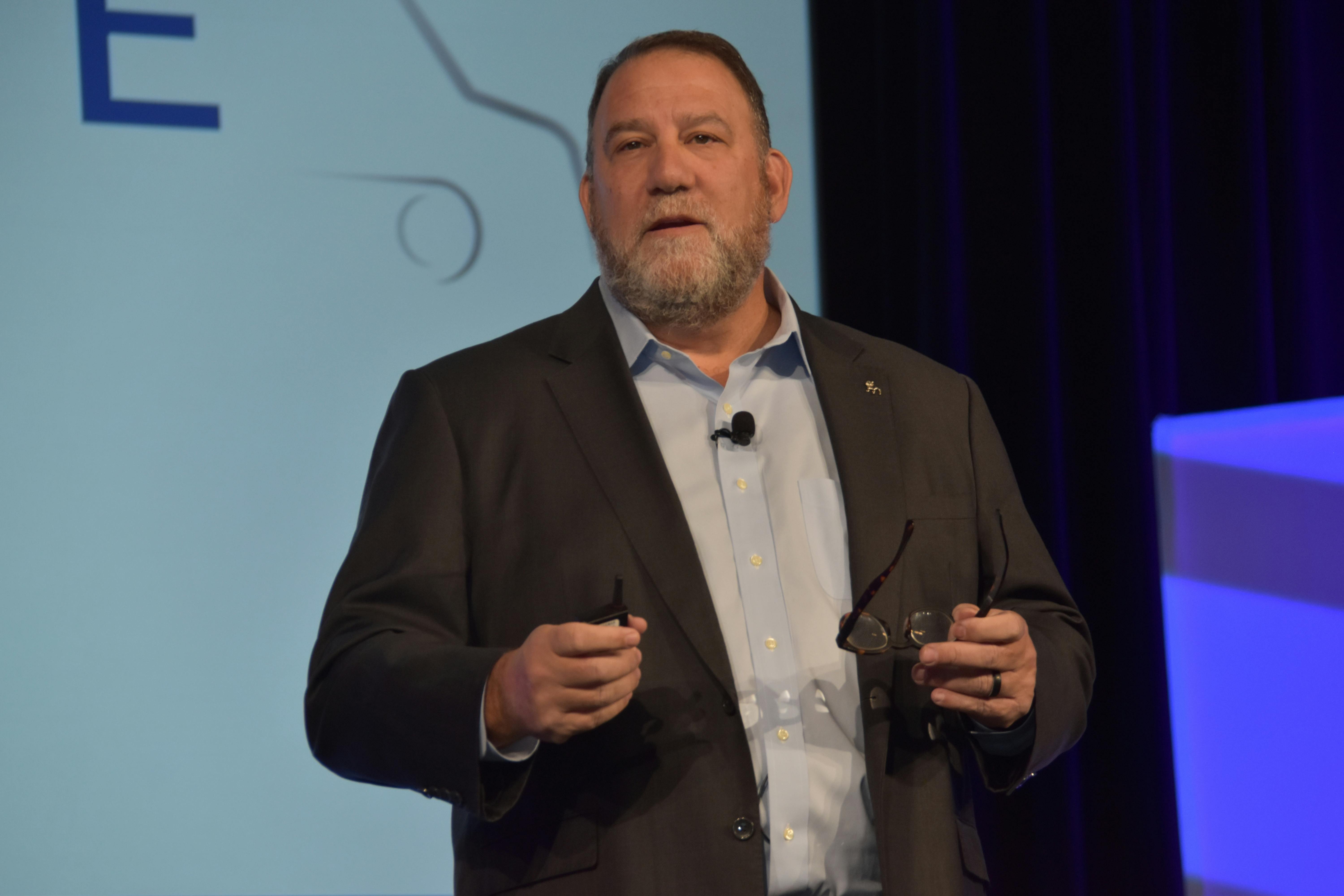 Mack Trucks President Jonathan Randall emphasizes the importance of supplier relationships at HDAD.