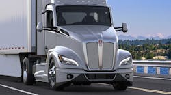 The Kenworth T680, one of Paccar&apos;s early entries in the fuel cell vehicle market