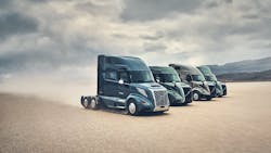 Four of the six new Volvo VNL cab configurations that will be available in North America later in 2024. Four of the six new Volvo VNL cab configurations that will be available in North America later in 2024.
