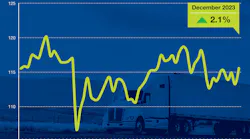 December truck tonnage