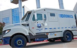 Brink's armored truck Brink's armored truck