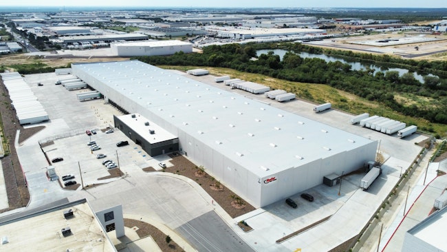 The new logistics operation in Laredo, Texas.