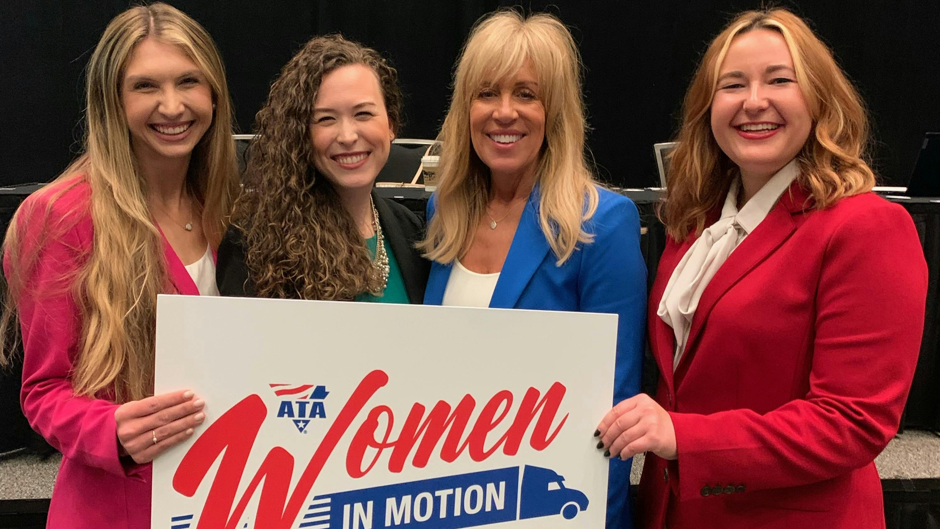 ATA relaunches Women in Motion as advocacy group for the women in the trucking industry.