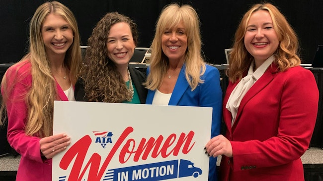 ATA relaunches Women in Motion as advocacy group for the women in the trucking industry.