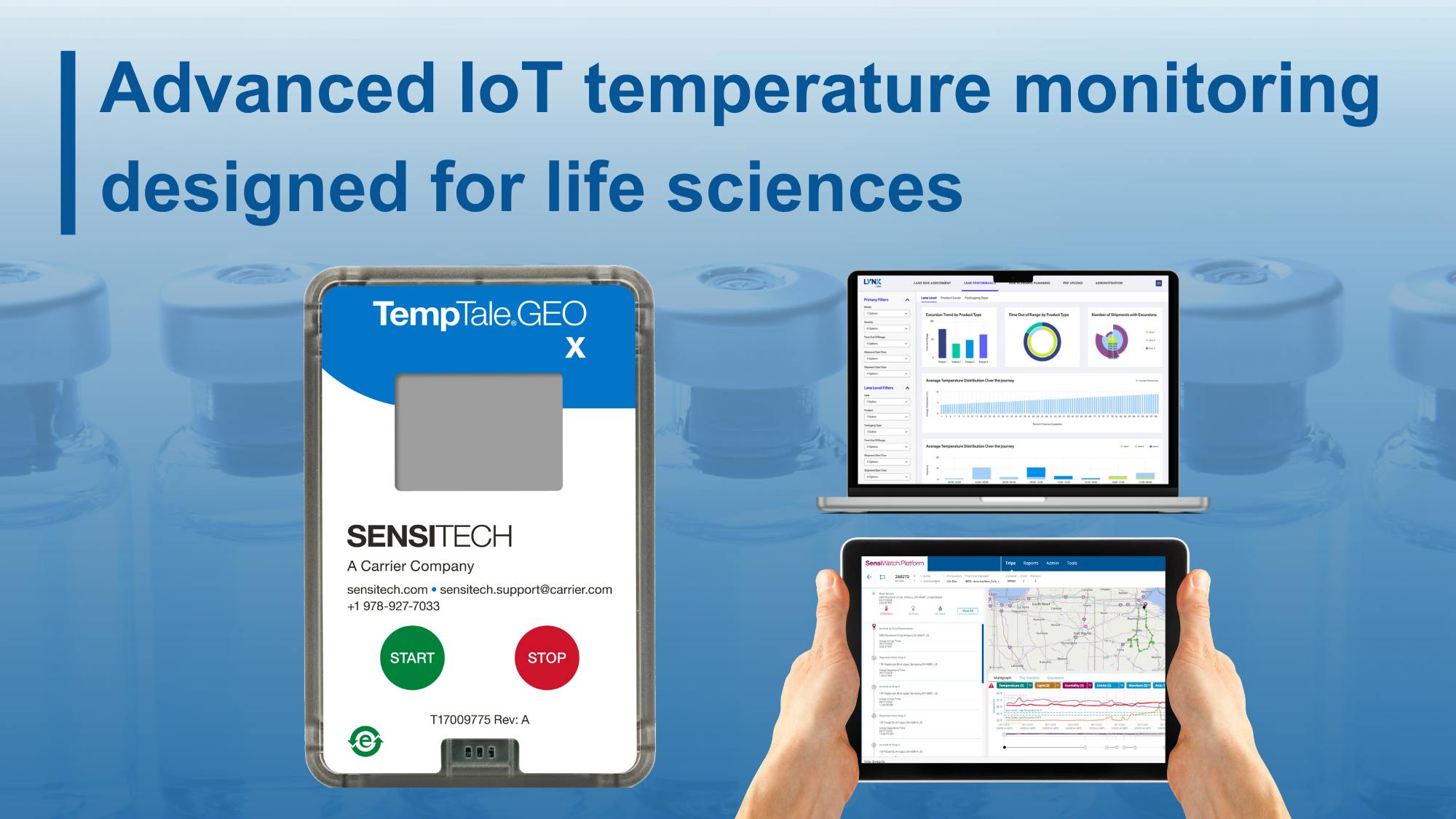 Sensitech Elevates Pharma Cold Chain Visibility With New TempTale Geo X ...