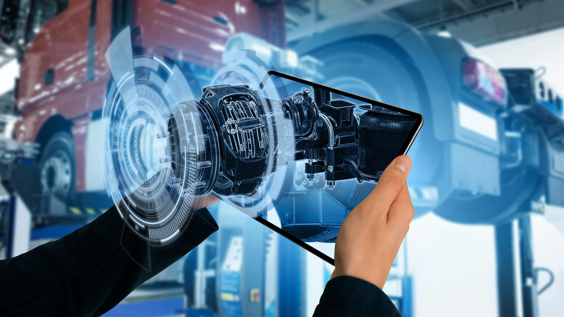 Use data-driven insights and artificial intelligence to predict fleet maintenance.