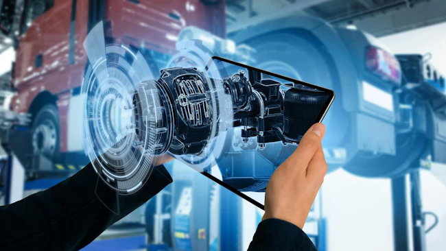 Use data-driven insights and artificial intelligence to predict fleet maintenance.