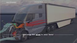 Tegels said that these aerodynamic improvements make a massive impact on efficiency. Tegels said that these aerodynamic improvements make a massive impact on efficiency.