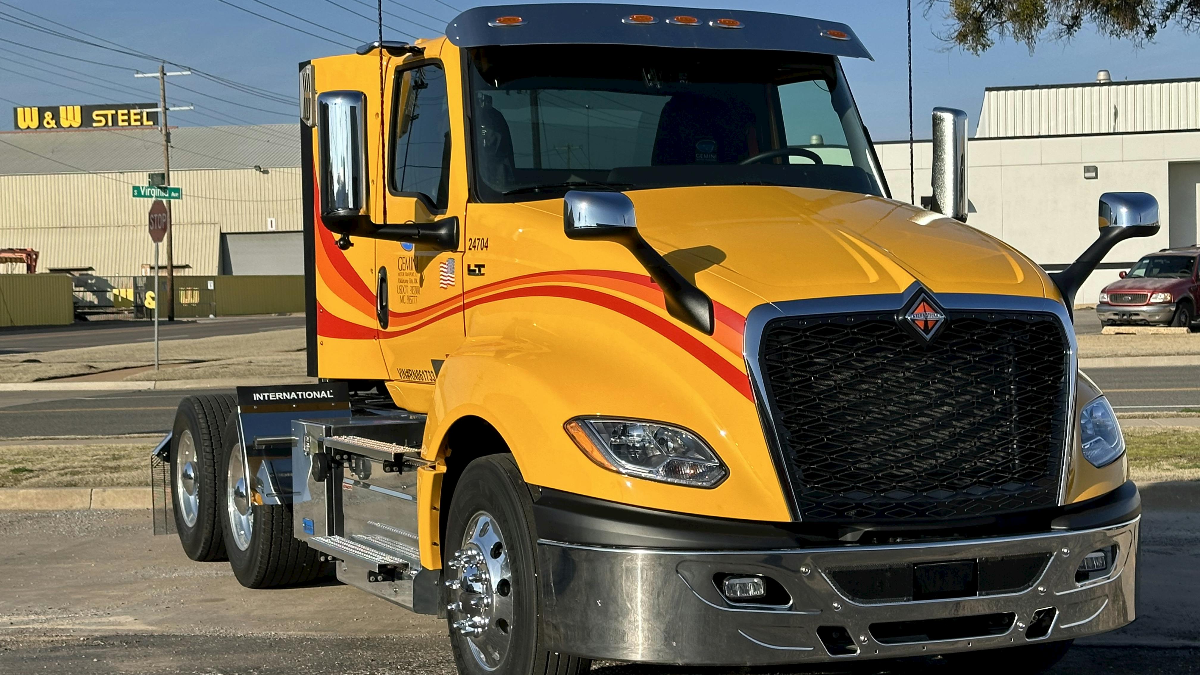 Gemini Motor Transport, a nationwide fuel motor carrier and part of the Love's Family of Companies, recently took delivery of its first LT Series powered by the S13 Integrated Powertrain, which was assembled at Navistar's Escobedo Assembly Plant in Mexico.