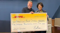 In 2023 alone, the company donated nearly 500 volunteer hours assisting during natural disasters and other crises and, through its North American Blood Drive program, more than 1,300 units of life-saving blood to the American Red Cross.
