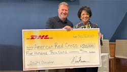 In 2023 alone, the company donated nearly 500 volunteer hours assisting during natural disasters and other crises and, through its North American Blood Drive program, more than 1,300 units of life-saving blood to the American Red Cross. In 2023 alone, the company donated nearly 500 volunteer hours assisting during natural disasters and other crises and, through its North American Blood Drive program, more than 1,300 units of life-saving blood to the American Red Cross.