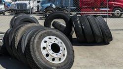 Tire manufacturers in the U.S. are being undercut by cheap tires from Asia. Tire manufacturers in the U.S. are being undercut by cheap tires from Asia.