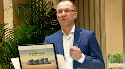 VTNA's Magnus Gustafson, VP, connected services, highlights the advantages of improved connectivity with the new Volvo VNL.