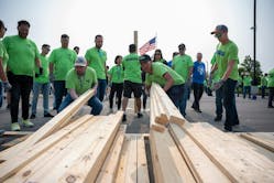 Last June, more than 200 Bendix employees pitched in to build the walls of two houses for Ohio families in need. The construction project took place at Bendix&rsquo;s Avon headquarters, in collaboration with two Habitat for Humanity Ohio affiliates: Habitat for Humanity in Wayne County and Habitat for Humanity of Champaign County as well as Help Build Hope.