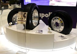 The Apollo linehaul models are the EnduMile LHfront steer tire, the EnduMile LHD drive tire, and the EnduMile LHT trailer tire. The Apollo linehaul models are the EnduMile LHfront steer tire, the EnduMile LHD drive tire, and the EnduMile LHT trailer tire.