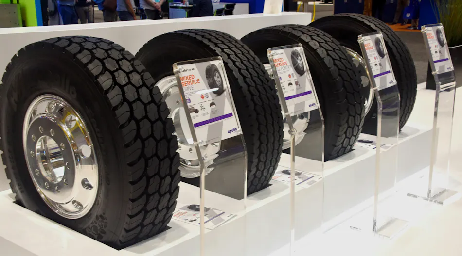Apollo Rd Tires Apollo Tires offers full commercial line in North America | FleetOwner