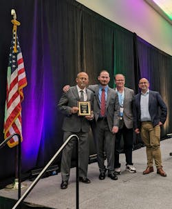 Glen Cooksey of JK Moving Services was given a lifetime Super Van Operator Award. Glen Cooksey of JK Moving Services was given a lifetime Super Van Operator Award.