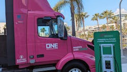 The program provides small drayage fleets the opportunity to gain real-world experience with battery electric trucks. The program provides small drayage fleets the opportunity to gain real-world experience with battery electric trucks.