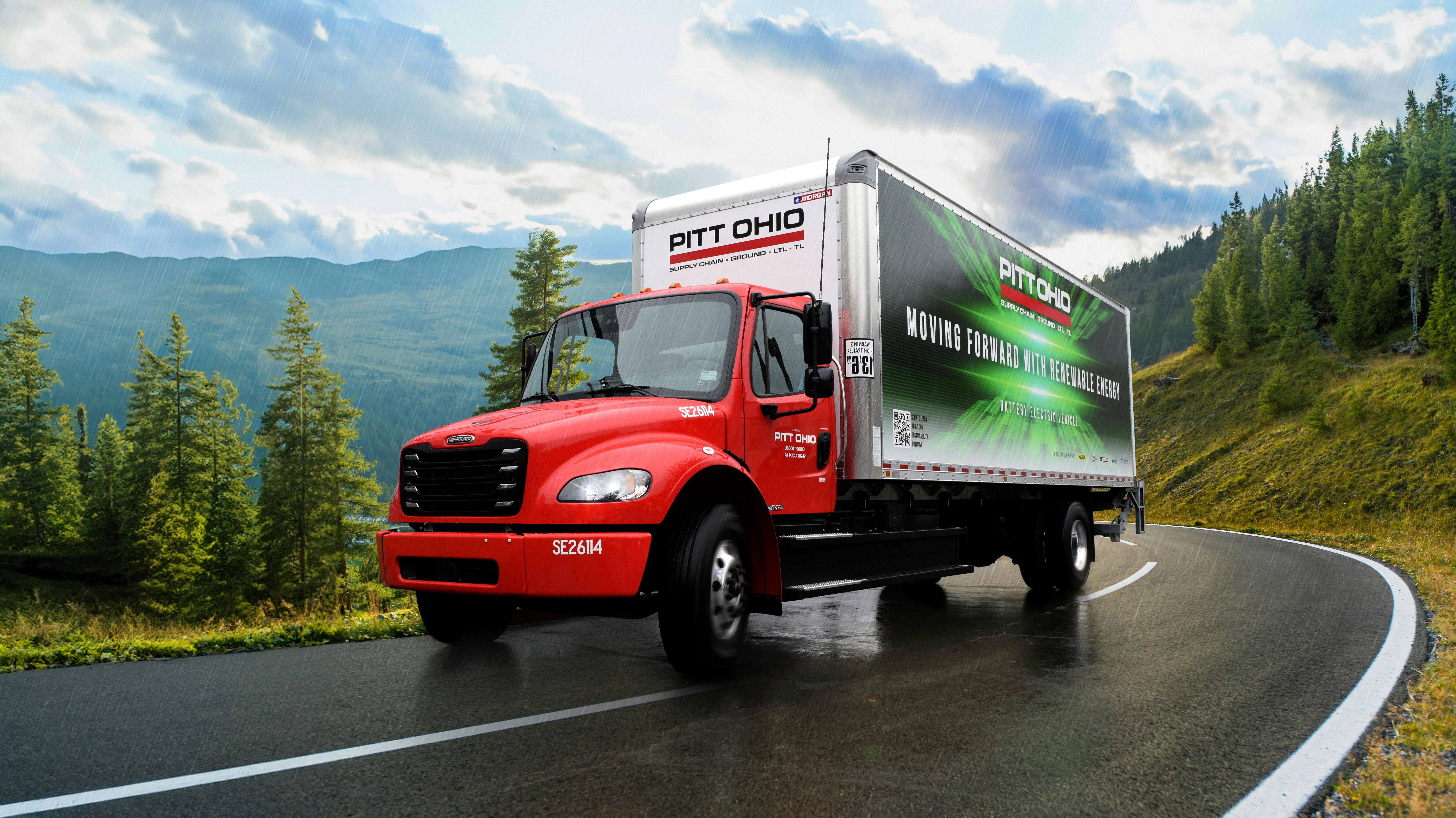 The battery-electric eM2 trucks with 26-foot-long box bodies will operate out of Pitt Ohio&rsquo;s Cleveland terminal and support the company's less-than-truckload freight shipping business.