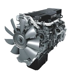 Detroit DD15 engine is among the latest in DTNA&rsquo;s heavy-duty power technology.