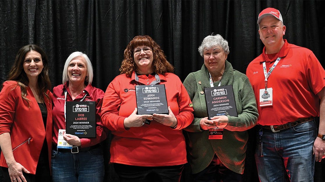 The announcement was made during the Salute to Women Behind the Wheel event, hosted by WIT at the Mid-America Trucking Show in Louisville, Kentucky. The event honors female commercial drivers for their efforts and successes in the trucking industry.