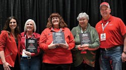 The announcement was made during the Salute to Women Behind the Wheel event, hosted by WIT at the Mid-America Trucking Show in Louisville, Kentucky. The event honors female commercial drivers for their efforts and successes in the trucking industry.