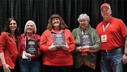 The announcement was made during the Salute to Women Behind the Wheel event, hosted by WIT at the Mid-America Trucking Show in Louisville, Kentucky. The event honors female commercial drivers for their efforts and successes in the trucking industry.
