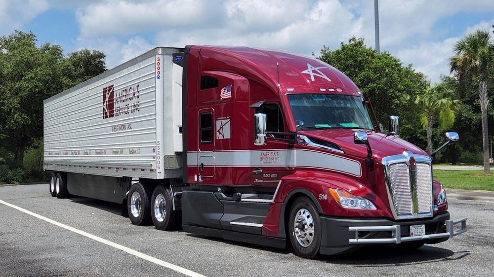 At America&rsquo;s Service Line, equipment and maintenance programs and dedicated drivers are delivering efficiently for the private carrier.