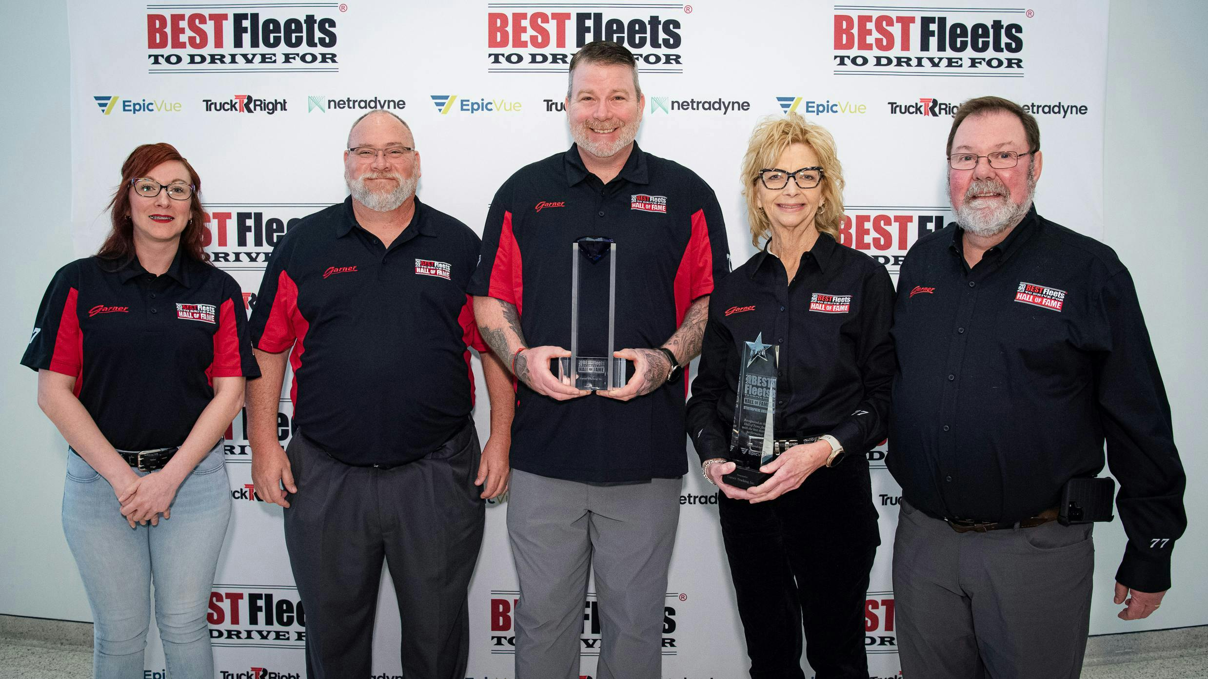 Garner Trucking won the inaugural Stratosphere Award.