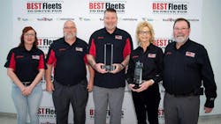 Garner Trucking won the inaugural Stratosphere Award.