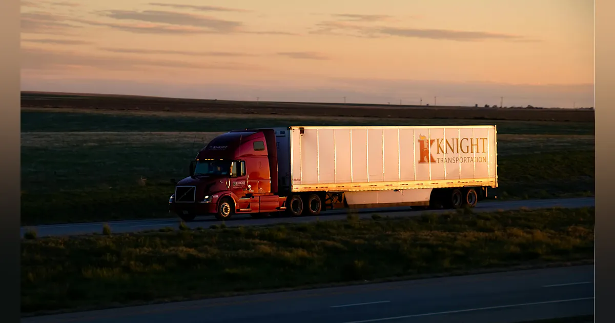 Knight Swift Service Map Knight-Swift's profit warnings highlight the freight industry's ...