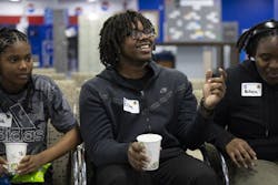 Students participated in activities to broaden their knowledge of marketing and product innovation through beverage sampling, learning from sales leaders with a day-in-the-life preview, and stepping into a delivery truck for a look at how products make it onto the shelves. Students participated in activities to broaden their knowledge of marketing and product innovation through beverage sampling, learning from sales leaders with a day-in-the-life preview, and stepping into a delivery truck for a look at how products make it onto the shelves.