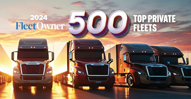 The 2024 FleetOwner 500: Top Private Fleets list ranks the largest fleets operated by companies whose primary business is not trucking or freight.