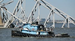 Francis Scott Key Bridge recovery efforts in Baltimore
