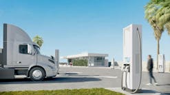 heavy-duty electric vehicle charging station concept
