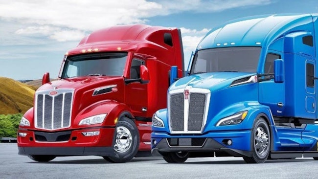 Paccar's Peterbilt 579 and Kenworth T680 models