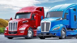 Paccar's Peterbilt 579 and Kenworth T680 models Paccar's Peterbilt 579 and Kenworth T680 models