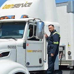 Communicating regularly with Transervice drivers improves safety awareness. Communicating regularly with Transervice drivers improves safety awareness.