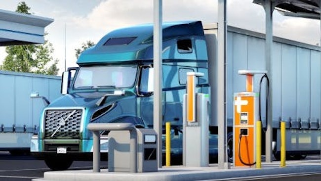 ChargePoint unveils three megawatt charging system for commercial trucking electrification