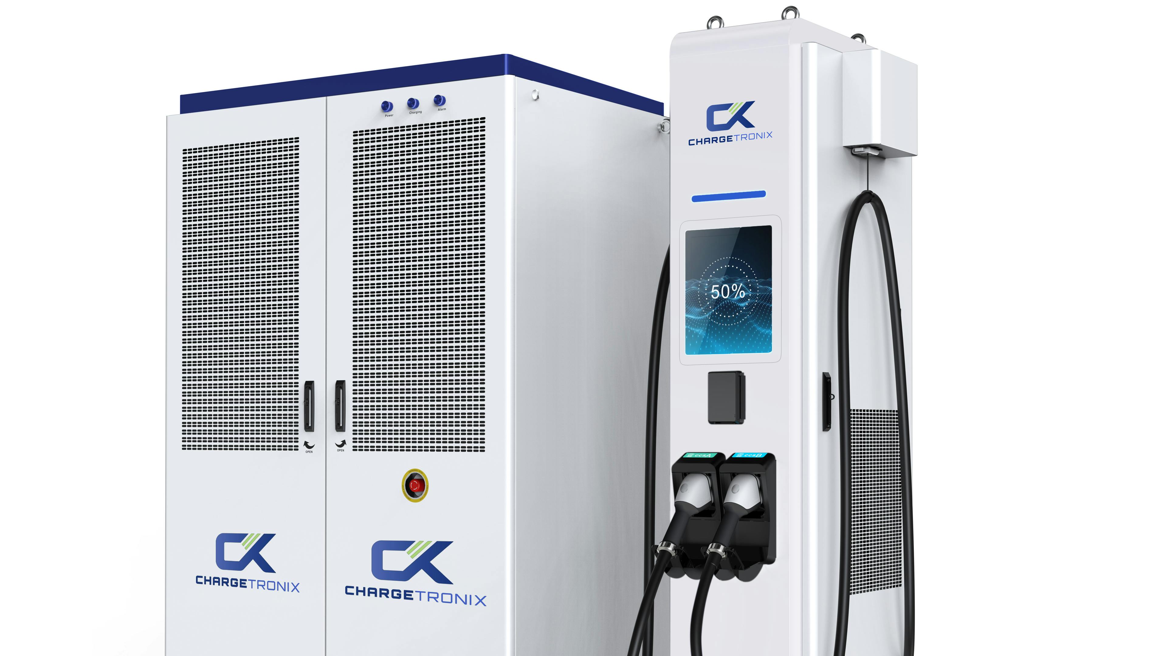 ChargeTronix unveils 480 kW Nexus Distributed Charging System for electric fleet support
