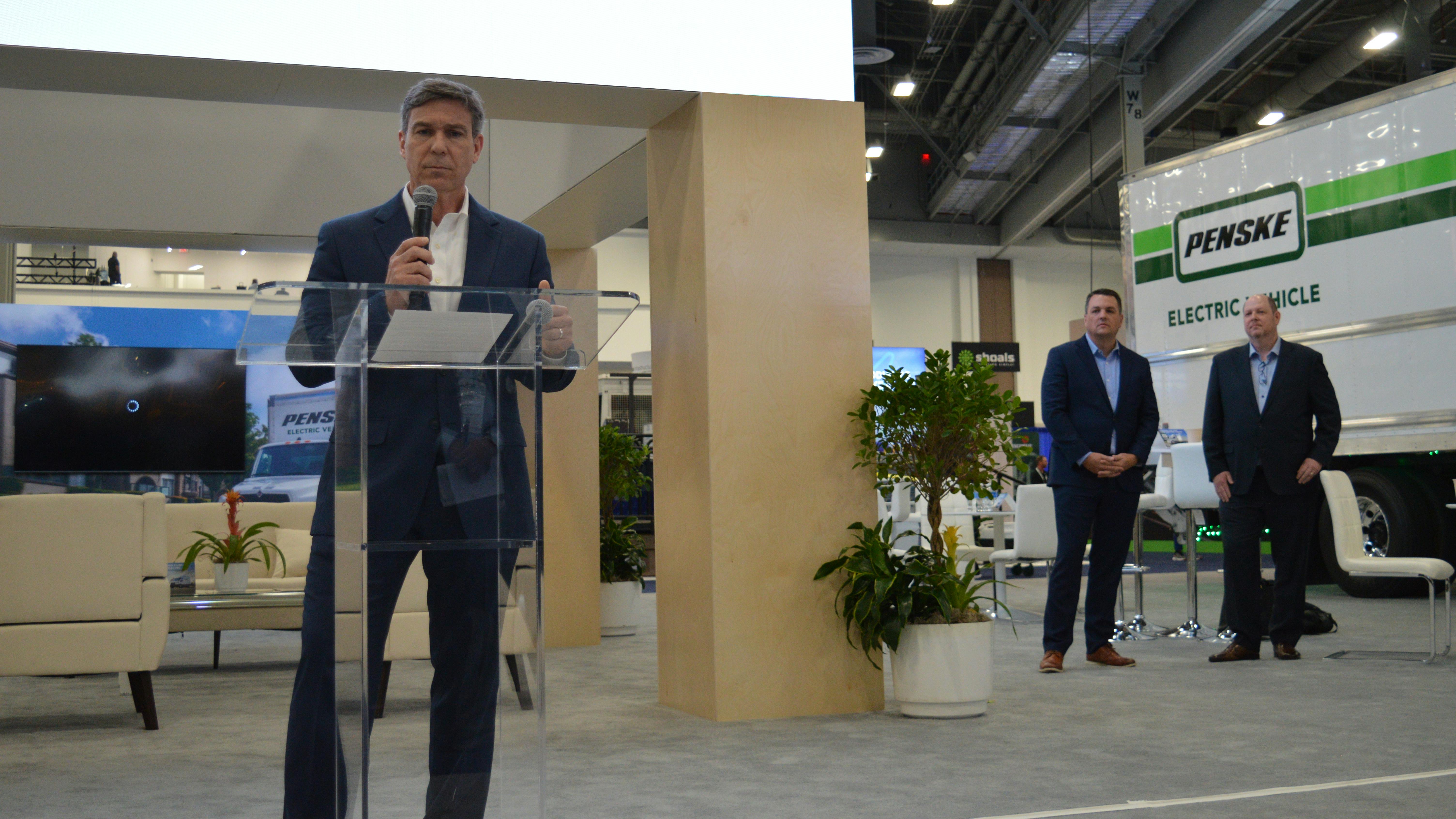 Drew Cullen, senior vice president of fuels and facilities at Penske Transportation Solutions