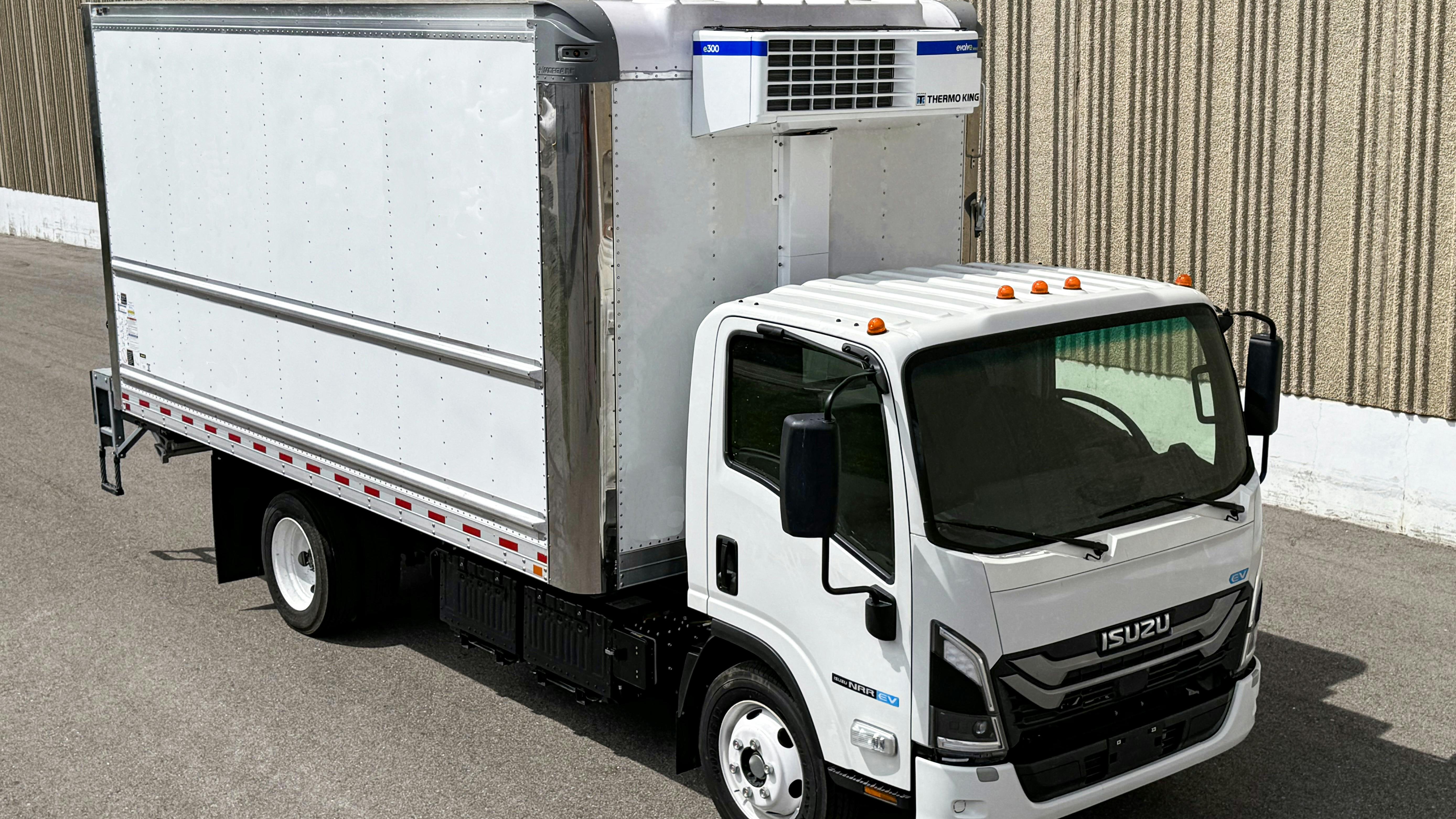 Isuzu unveils next-generation electric refrigerated truck integrated with Thermo King technology