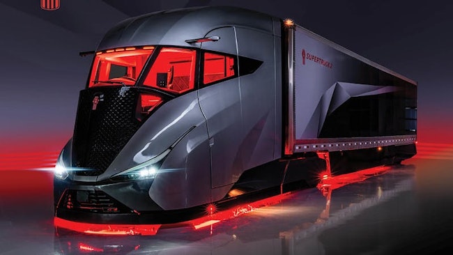 The Kenworth SuperTruck 2's 136% efficiency gain was achieved by improving three aspects of the truck: aerodynamics, powertrain, and weight reduction.