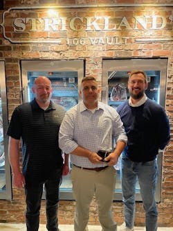 CPC Operations Manager Bill Baines (left), Tom Melillo (middle), and Walgreens Logistics Manager Ryan Michael (right). CPC Operations Manager Bill Baines (left), Tom Melillo (middle), and Walgreens Logistics Manager Ryan Michael (right).