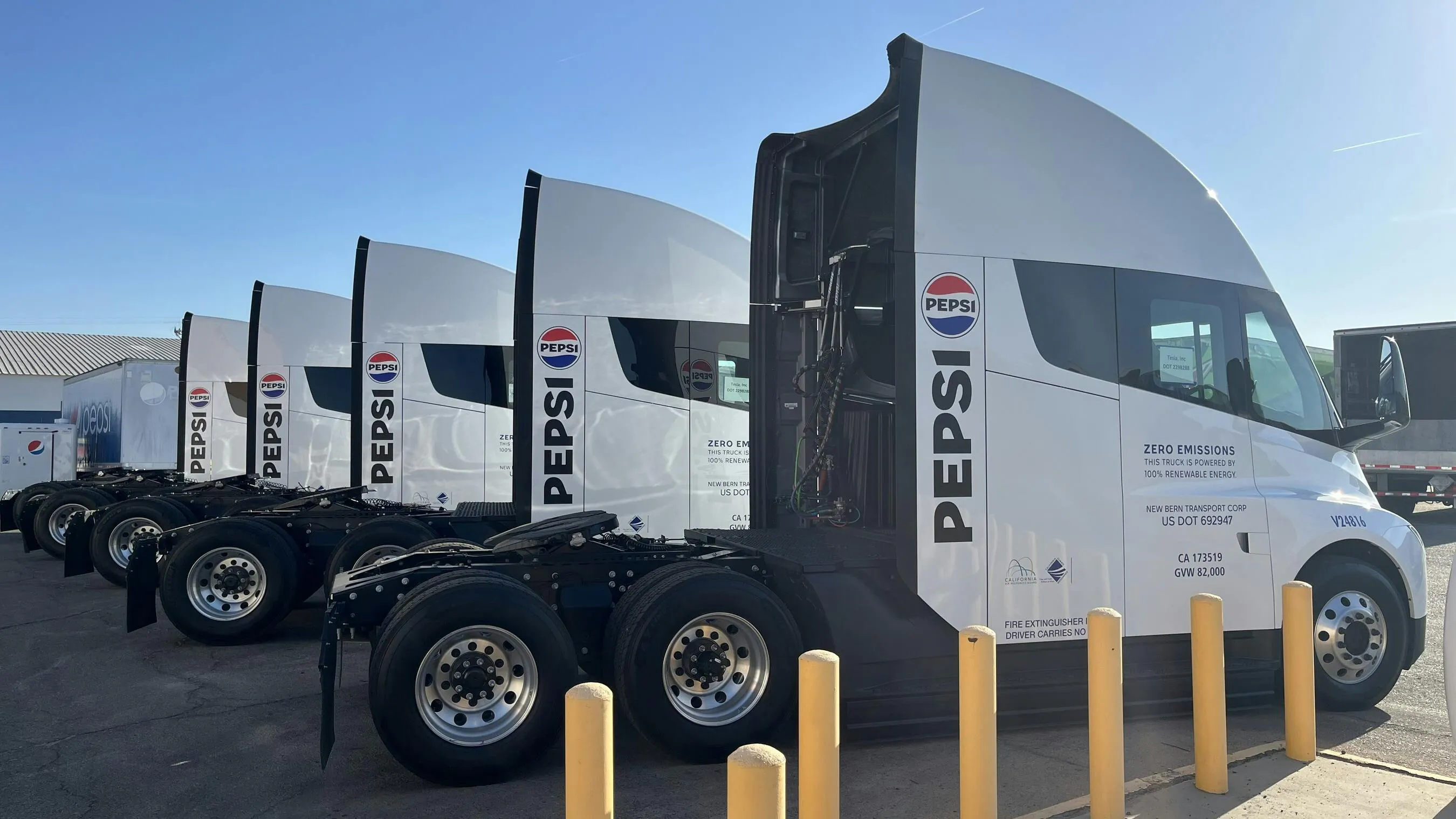 PepsiCo's California-based EV fleet to more than triple, with more Tesla Semis and Ford E-Transit vans - Vimarsana News