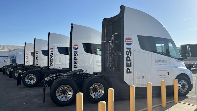 PepsiCo's California-based electric fleet to more than triple, featuring Tesla trucks and Ford E-Transit vans