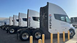 PepsiCo's California-based electric fleet to more than triple, featuring Tesla trucks and Ford E-Transit vans PepsiCo's California-based electric fleet to more than triple, featuring Tesla trucks and Ford E-Transit vans
