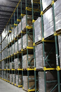 Steel King racking systems help warehouses meeting the demand for more cold storage space.